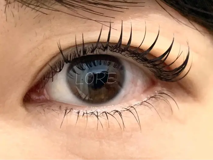 上下まつげトリートメント カール リフト Dカールデザイン Lore Eye Lash所属 Lore Eye Lashのマツエクデザイン ミニモ