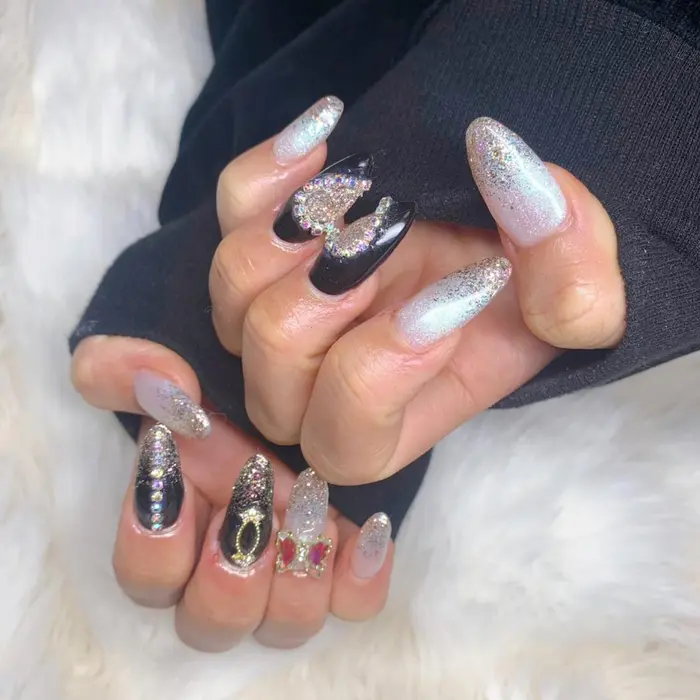 韓国ネイルとワンホンネイルのいいとこ取り 川崎ネイルサロン 韓国ネイル 韓国風ネイル Cerisier セリシール所属 Cerisier Moeの ネイルデザイン ミニモ