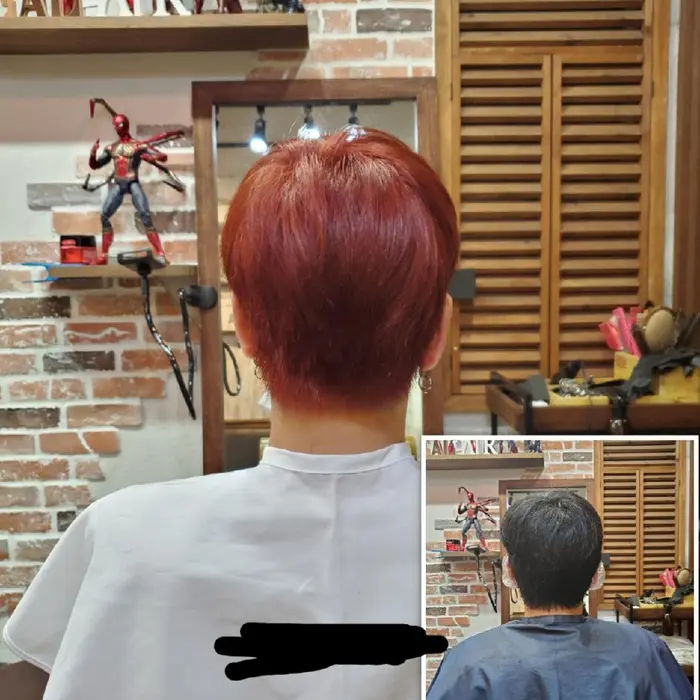 Wカラー ブリーチ１回です 美容室 Artisan アティサン 도쿄 미용실 新大久保 Junghair Studio所属 Jung Hair Haruのヘアカタログ ミニモ