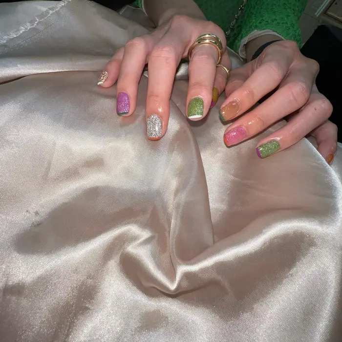 ユニコーンマグネット ユニコーンマグネット ニュアンスネイル Paragel パラジェル ネオ Neolive An所属 Neolivean 春風のネイルデザイン ミニモ