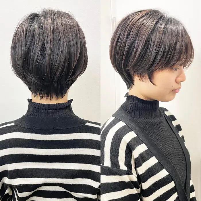 ショートヘア 丸みショート くびれショート ハンサムショート ショートボブ Bask By Egerie所属 デザインカラー マルヤマ ユウヤのヘアカタログ ミニモ ショートヘア 丸みショート くびれショート ハンサムショート ショートボブ Bask By Egerie所属 デザインカラー マルヤマ ユウヤのヘアカタログ ミニモ