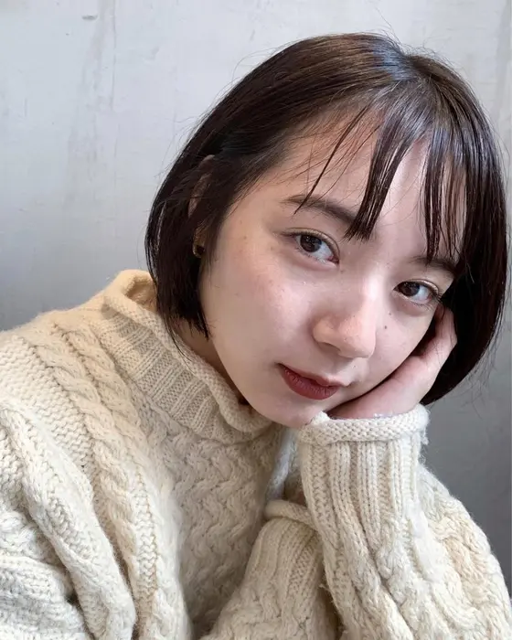 ボブ 王道のボブが冬のファッションにはかわいいです 冬ヘアーにボブどうですか Go Today Liber店所属 透明感カラー Rioのヘアカタログ ミニモ