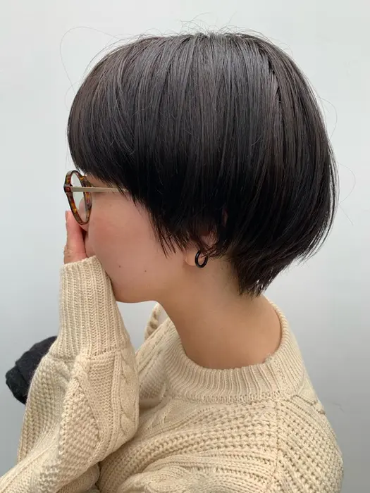 マッシュショート カラーは暗めのグレージュで染めてます Heavens所属 渡部 諒太のヘアカタログ ミニモ