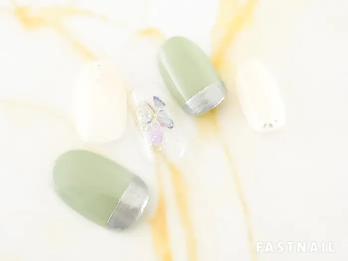 春ネイル 夏ネイル ジェルネイル シンプルネイル オフィスネイル Fastnail Loco 昭島店所属 Fastnail Loco 昭島店の ネイルデザイン ミニモ