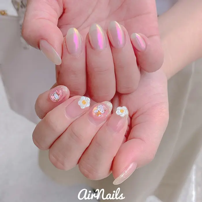 高知市朝倉方面 若草町にある完全予約制のプライベートネイルサロンです 高知大学から車で約 Airnails所属 Airnails のネイル デザイン ミニモ