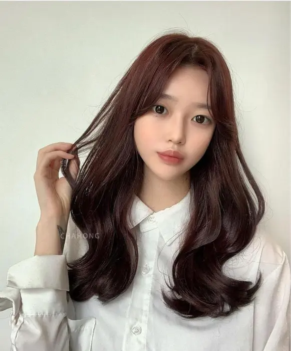 페미닌펌 フェミニンパーマ カウンセリング用 Marbles Tokyo Neolive所属 韓国ヘア 渡辺 萌のヘアカタログ ミニモ