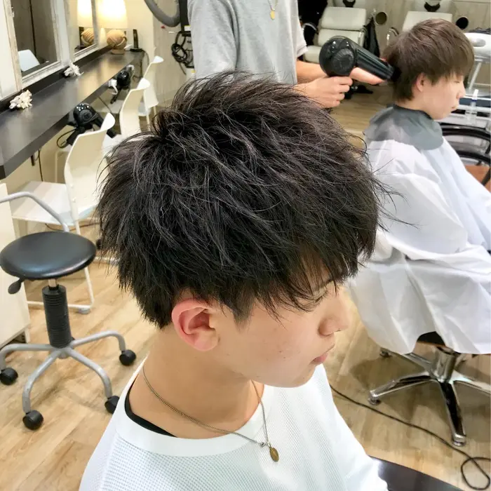王道束感マッシュ Bar ベーア 所属 メンズヘア達人 原田 悠希のヘアカタログ ミニモ