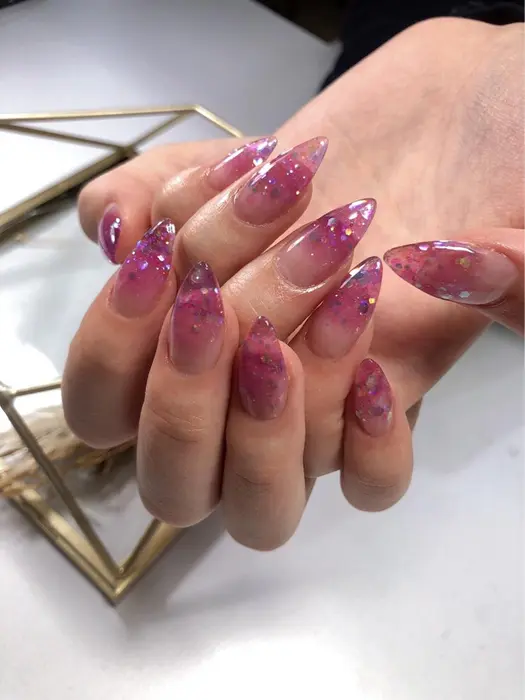 スカルプラメグラデーション6980円 Nailsalon Like所属 スカルプモデル 募集中のネイルデザイン ミニモ