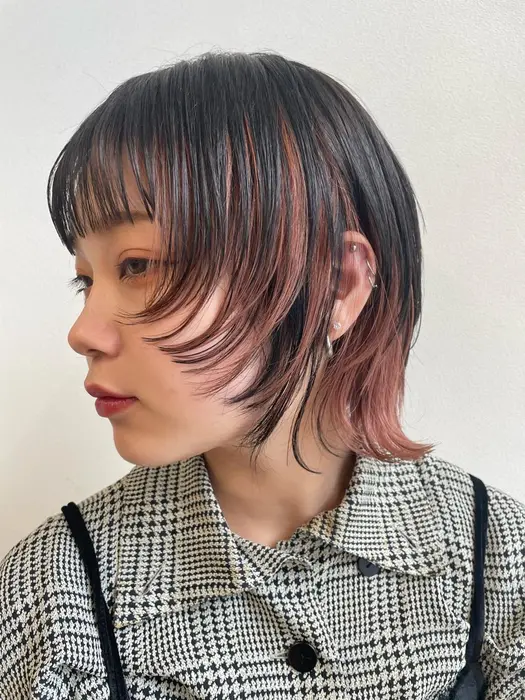 デザインカラー ショートウルフ Sand所属 ショート ボブ 秋山 拓輝のヘアカタログ ミニモ デザインカラー ショートウルフ Sand所属 ショート ボブ 秋山 拓輝のヘアカタログ ミニモ