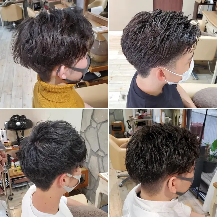 かっこいいスパイラルパーマから ナチュラルなくせ毛風パーマ ビジネスパーマなど Anotherskｙ所属 Anothersky 宮田のヘアカタログ ミニモ