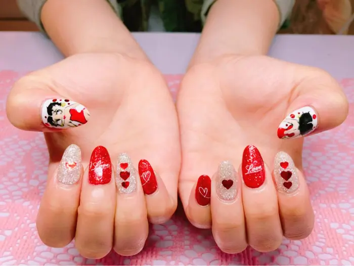 ベティちゃんネイル オフあり Nail Salon Perch所属 Nail Salon Perchのネイル デザイン ミニモ