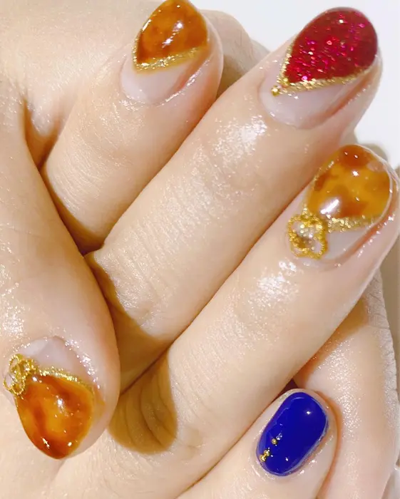 90分フリーデザイン持込みデザイン 無料 Beautifulネイルdia所属 Yo Ko Oku Tsuのネイル デザイン ミニモ