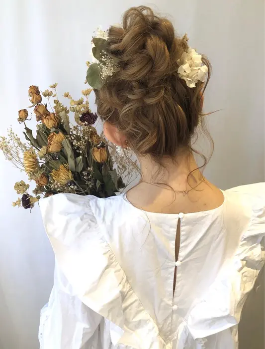 お団子ヘア Dityca 栄店所属 大原 りんかのヘアカタログ ミニモ