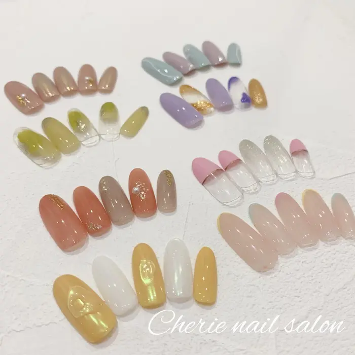 Cherie Nail Salon 姫路店所属 河野 真由香のネイルデザイン ミニモ