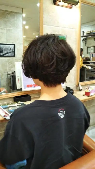 ショートボブパーマ Shanti所属 田中 宏美のヘアカタログ ミニモ