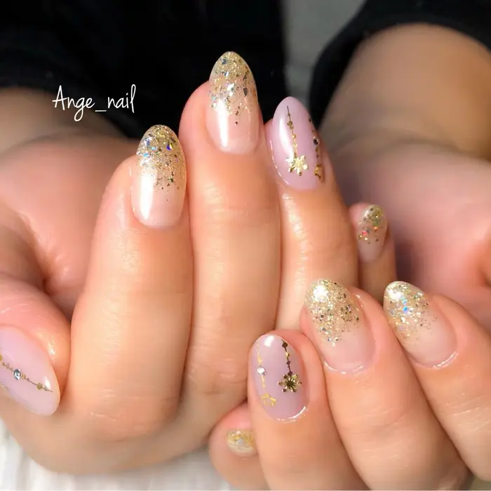 On ミックスラメ パープル 強すぎないラメ混色パープル クチュールネイル ーーーーー Private Salon Ange Nail所属 永井 由紀のネイルデザイン ミニモ On ミックスラメ パープル 強すぎないラメ混色パープル クチュールネイル ーーーーー Private Salon Ange Nail所属 永井 由紀のネイルデザイン ミニモ