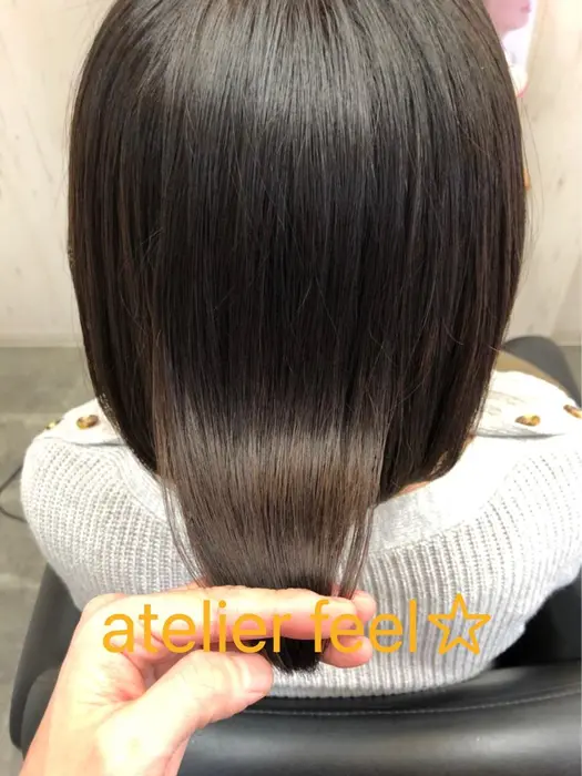 Ai機能付きトリートメントでさらさらに アトリエ フィール所属 山口 有未のヘアカタログ ミニモ