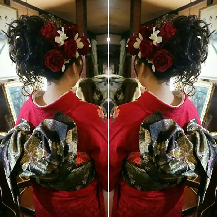 18成人式髪型 Mahalo Hair Salon所属 難波 京子のヘアカタログ ミニモ