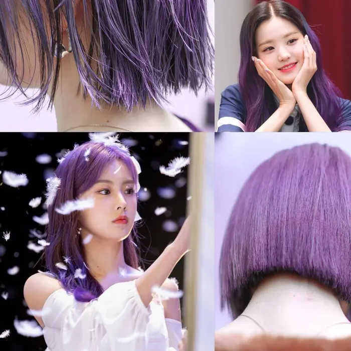 ラベンダーカラー Go Today 渋谷sol店所属 韓国ヘア カラー阿部のヘアカタログ ミニモ