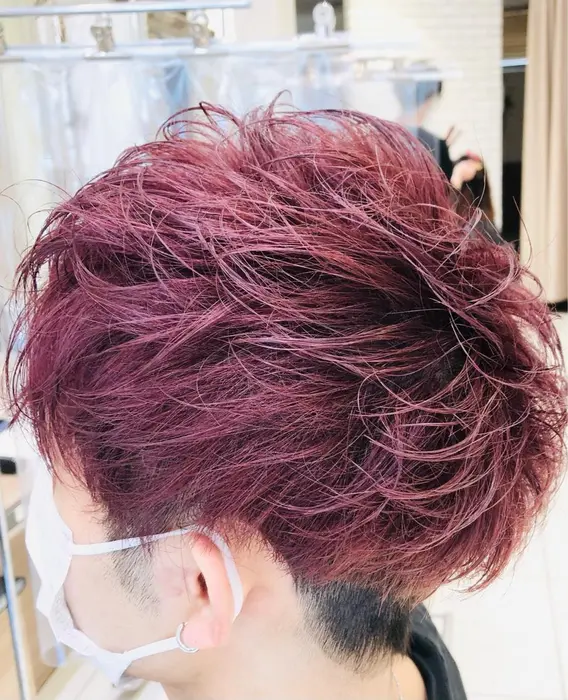 ブリーチ一回で濃いめのピンクバイオレットにしました Ash戸田公園店所属 眞鍋 亮のヘアカタログ ミニモ ブリーチ一回で濃いめのピンクバイオレットにしました Ash戸田公園店所属 眞鍋 亮のヘアカタログ ミニモ