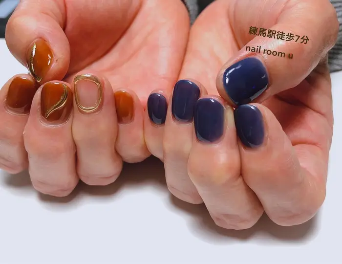 アシンメトリー プライベートサロンnail Room U所属 練馬駅徒歩7分 自宅サロンのネイルデザイン ミニモ アシンメトリー プライベートサロンnail Room U所属 練馬駅徒歩7分 自宅サロンのネイルデザイン ミニモ