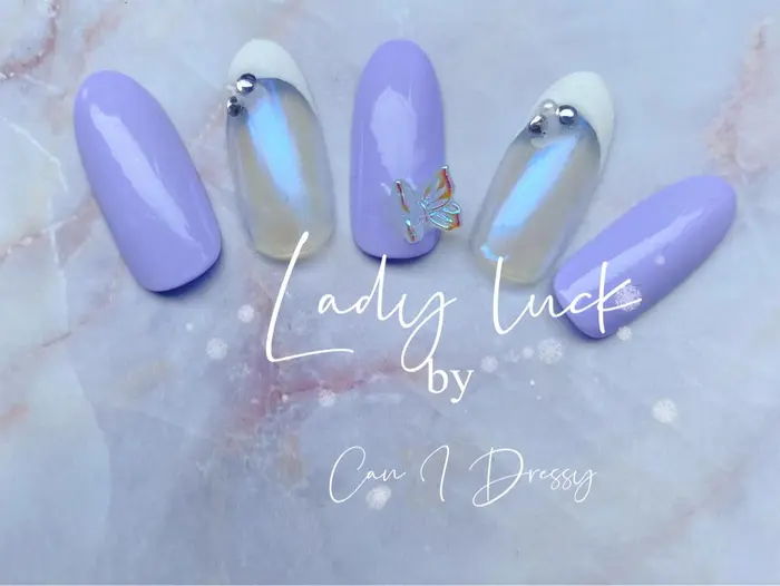 オーロラネイル 横浜駅 横浜駅新規オープンネイルサロン ネイルサロン 夏フットネイル ラメネイル Lady Luck By Can I Dressy所属 Ladyluck Aki横浜のネイルデザイン ミニモ