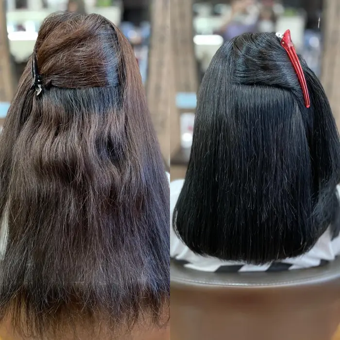 カット 縮毛矯正 カラー Zing所属 山本 さつきのヘアカタログ ミニモ