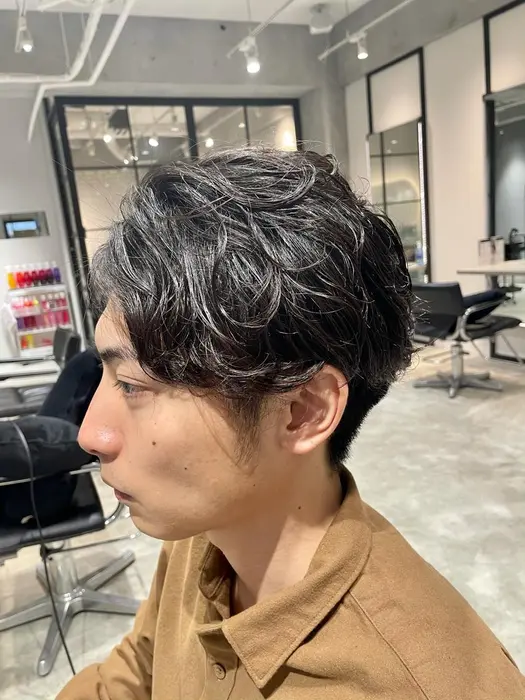 パーマを生かしたメンズカット Beaute Concier柏店所属 ムロヤ イツキஐのヘアカタログ ミニモ