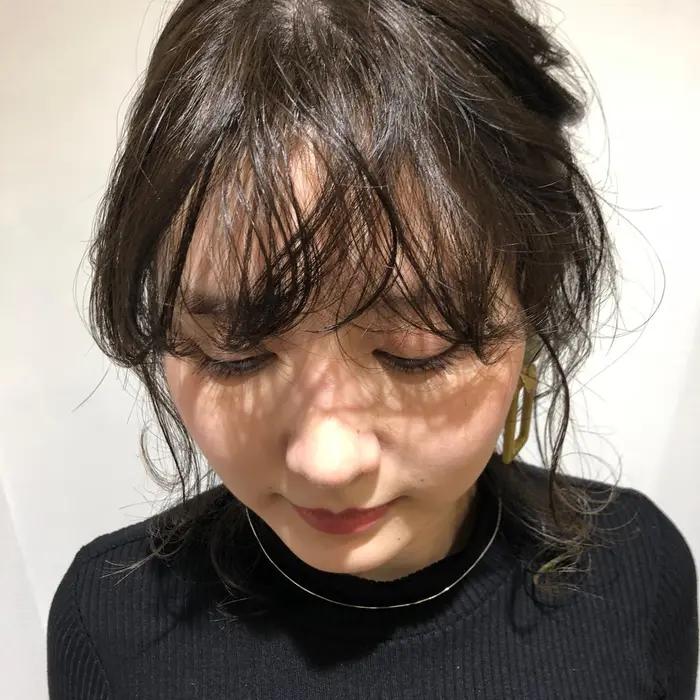 フリンジカット 前髪カット ゆるまき前髪 おしゃれ前髪 Adelie アデリー 所属 Adelie Mayuのヘアカタログ ミニモ