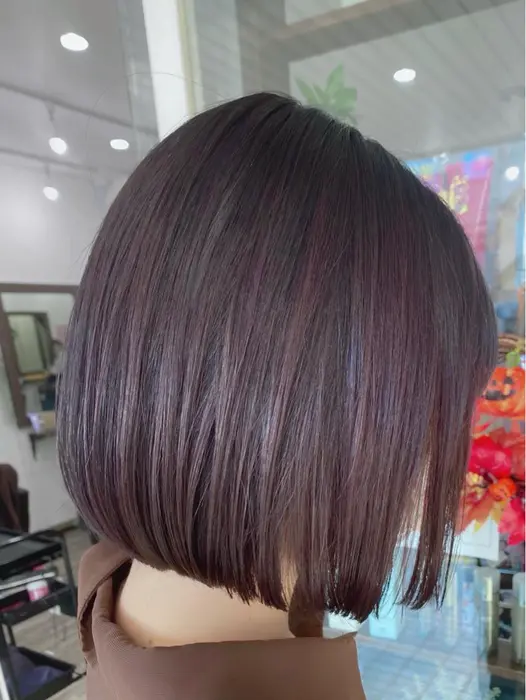 ブリーチなしのラベンダーアッシュ Ciel所属 大川 まゆこのヘアカタログ ミニモ