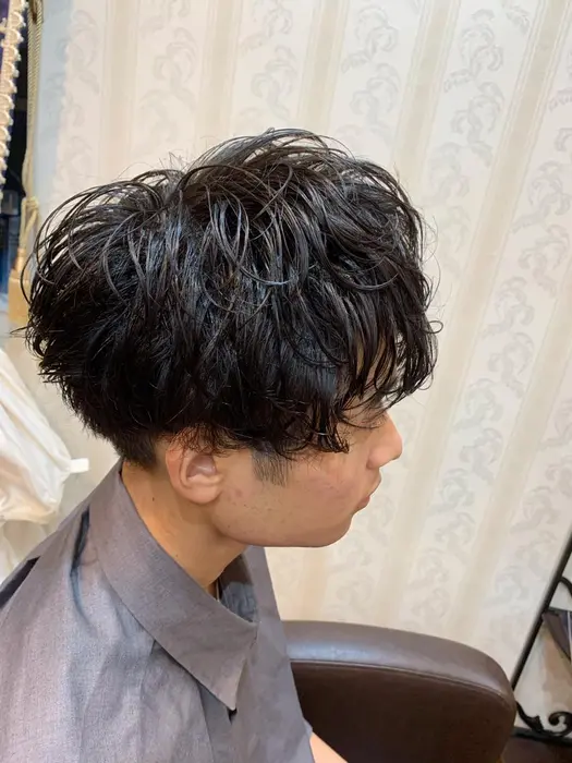 濡れ髪パーマショート エルミタージュシエル所属 野村 大貴のヘアカタログ ミニモ