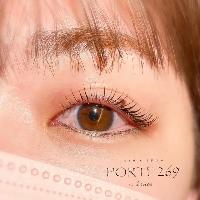 ラッシュリフト まつ毛重い方も しっかり根元からup Soin De Brace Cerne 心斎橋所属 まえで あやかのマツエク デザイン ミニモ