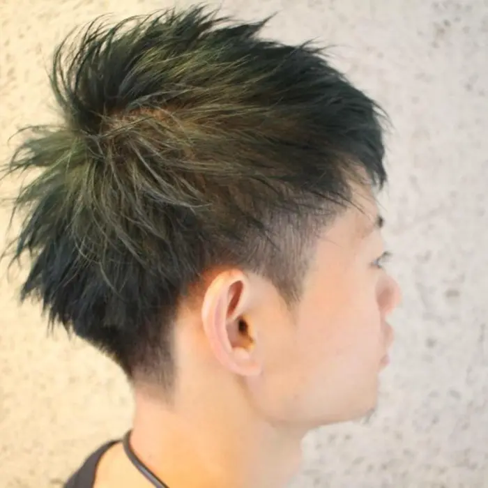 深緑 ショート Creep Hair所属 川嶋 恭平のヘアカタログ ミニモ