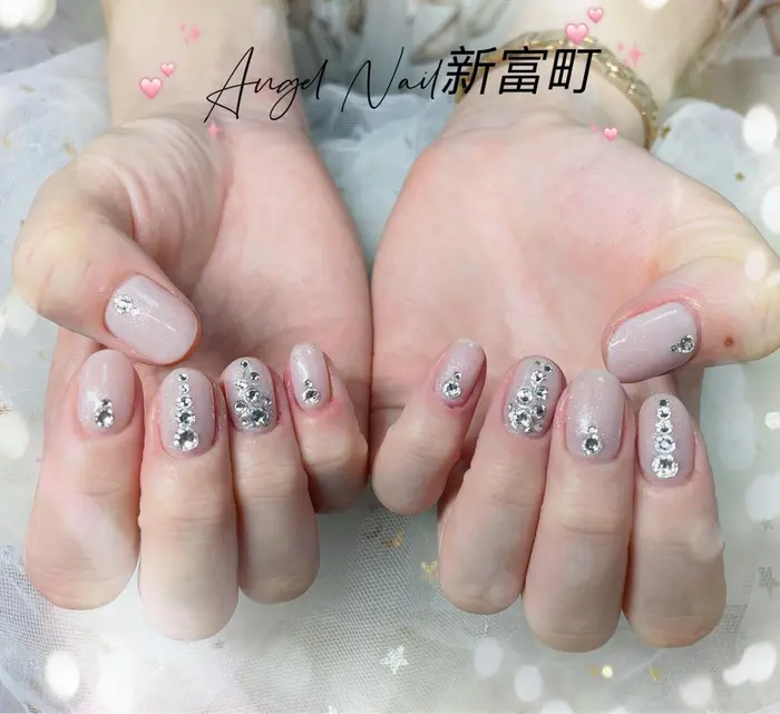持ち込みジェルネイルコースでございます Angel Nail所属 Angel Nail エンジェル ネイルのネイル デザイン ミニモ