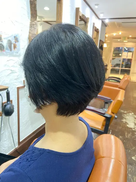 前下がりショートグラデーションボブ Tribeca Ny K吉祥寺所属 中田 充郎のヘアカタログ ミニモ