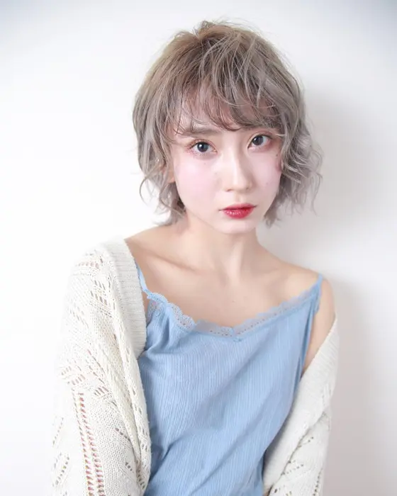 ショートウルフレイヤー Nyny 松井山手店所属 打越 裕樹のヘアカタログ ミニモ