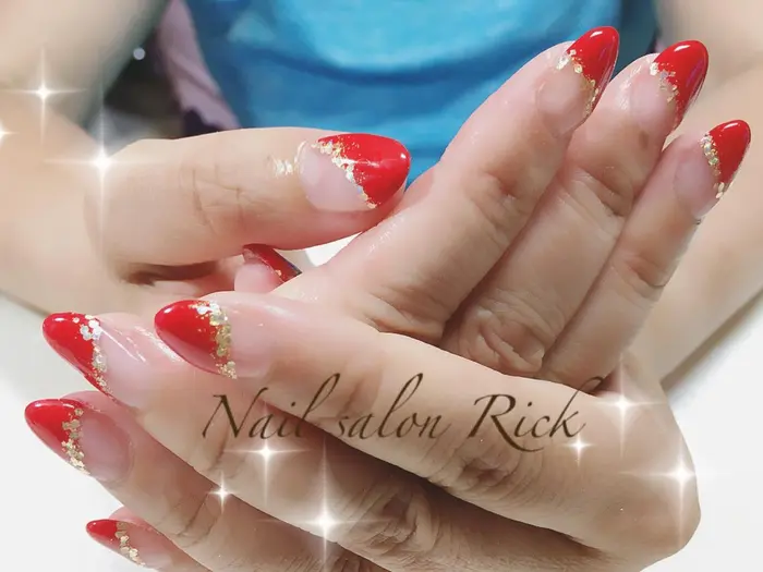 ラメがけ別途料金 ネイル ネイルデザイン ユニコーンネイル 大人ネイル 松原団地ネイルサロン ネイルサロン リック所属 ネイルサロン リックのネイル デザイン ミニモ