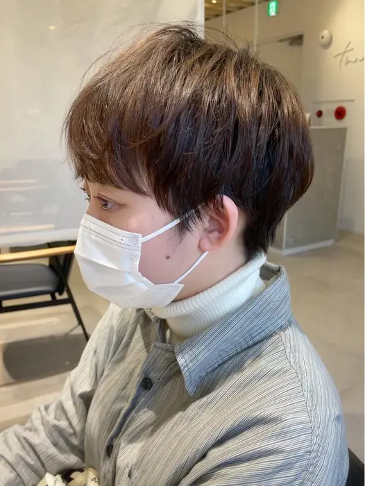 マッシュショート Three 北浜所属 戸川 文野のヘアカタログ ミニモ