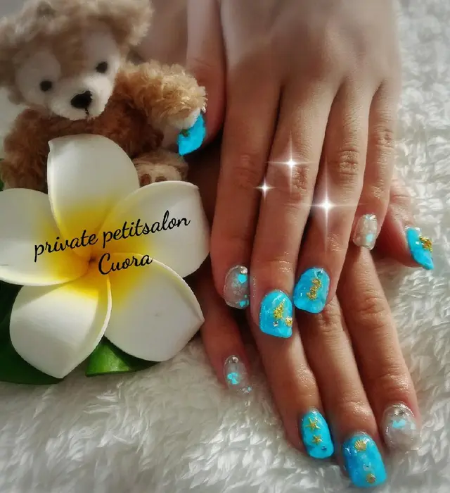 光るネイル Cuora 所属 Nail Cuora のネイルデザイン ミニモ
