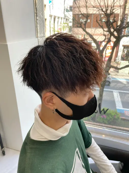 ツイストパーマ マッシュ Wave S西口所属 加藤 一輝のヘアカタログ ミニモ ツイストパーマ マッシュ Wave S西口所属 加藤 一輝のヘアカタログ ミニモ