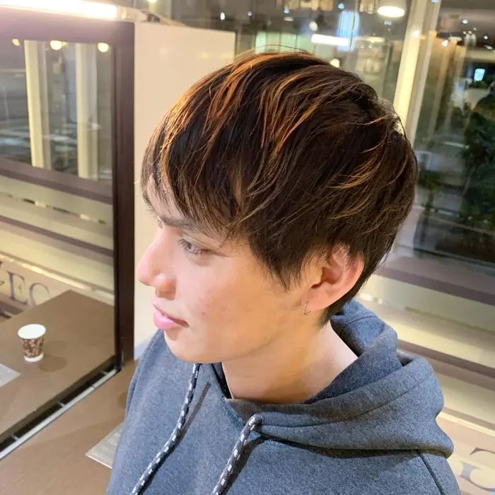 ハイライト オンカラー メンズ この量ならもっと安いです Stylist 後藤大洋 Vega 所属 マツコ会議出演後藤 大洋youtuberのヘアカタログ ミニモ