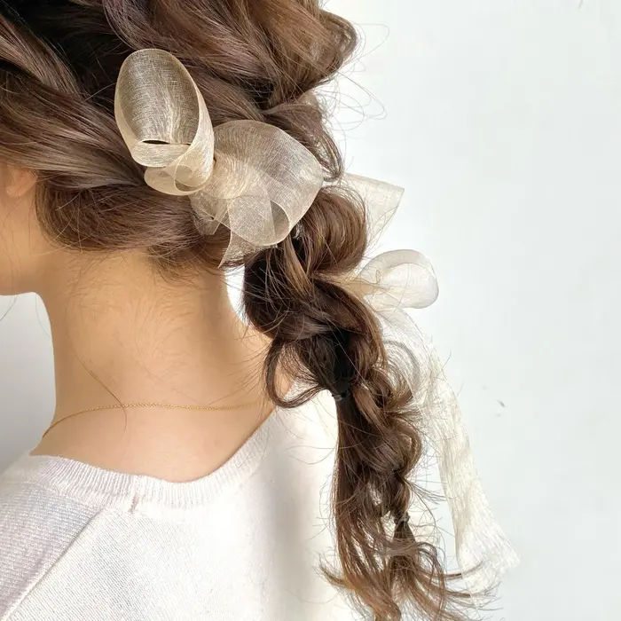 どんな髪型でも可能 持ち込みアクセサリー 卒業式ヘアセット 卒業式ヘア 袴ヘア Arche Osaka所属 Natsuho 満足度 N O 1の ヘアカタログ ミニモ