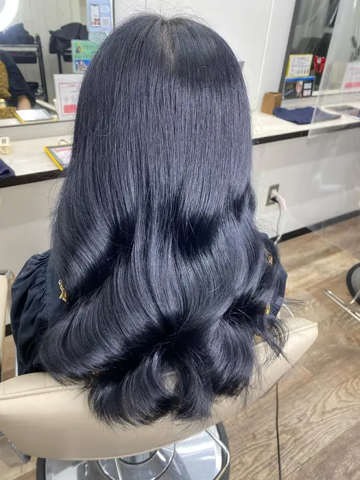 ブルーブラック N Blao名古屋栄 ナンバーブラオ 所属 ハイトーン 艶髪 Techiのヘアカタログ ミニモ ブルーブラック N Blao名古屋栄 ナンバーブラオ 所属 ハイトーン 艶髪 Techiのヘアカタログ ミニモ