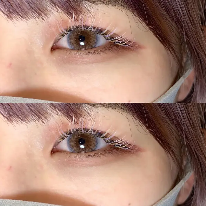 ラベンダー スノー ゴールド Olive S By Neolive所属 Harunaのマツエクデザイン ミニモ