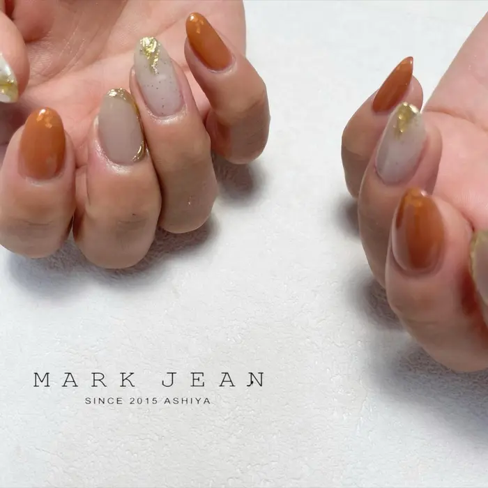 ジェルネイル 姫路ネイルサロン 姫路ネイル パラジェル 姫路パラジェル 夏ネイル Su Mark Jean 姫路所属 Naho のネイル デザイン ミニモ