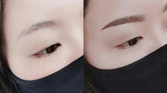眉毛メイク 胡蝶蘭レディースサロン所属 胡蝶蘭 レディースサロンのマツエクデザイン ミニモ