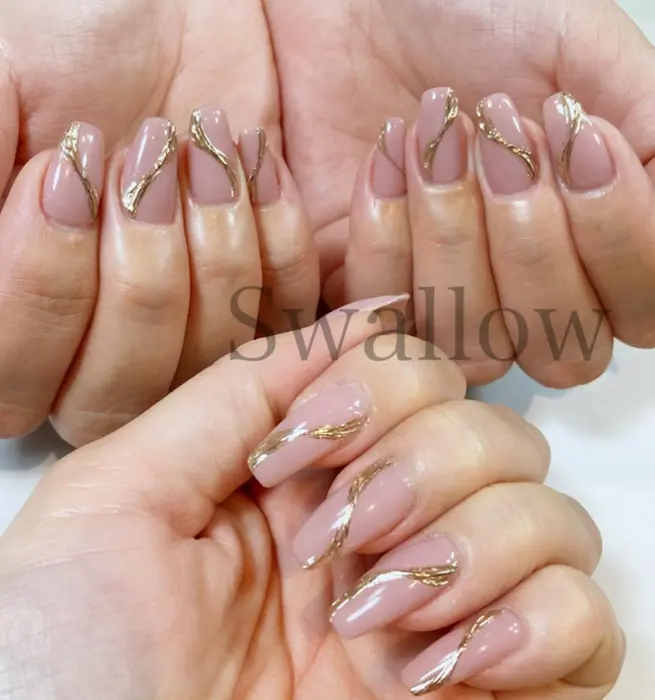 おそろネイル Nails Nail Nailsalon Naildesign Nailart By Color Eye Nail所属 Yu Kaの ネイルデザイン ミニモ