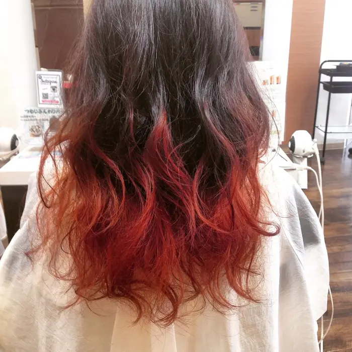 グラデーションカラー プラザサロン 鎌取店所属 長谷川 拓也のヘアカタログ ミニモ