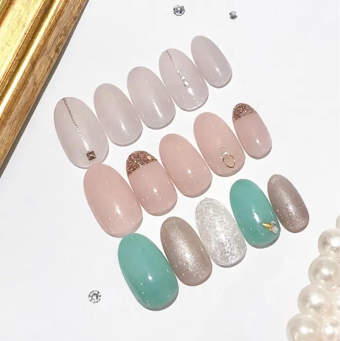 ネイル アイサロンpearls所属 ネイル アイサロン Pearlsのネイルデザイン ミニモ
