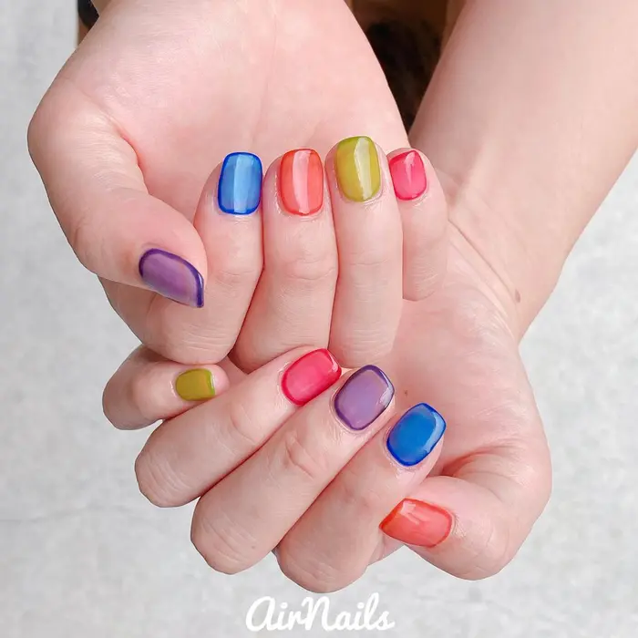 高知市朝倉方面 若草町にある完全予約制のプライベートネイルサロンです 高知大学から車で約 Airnails所属 Airnails のネイル デザイン ミニモ